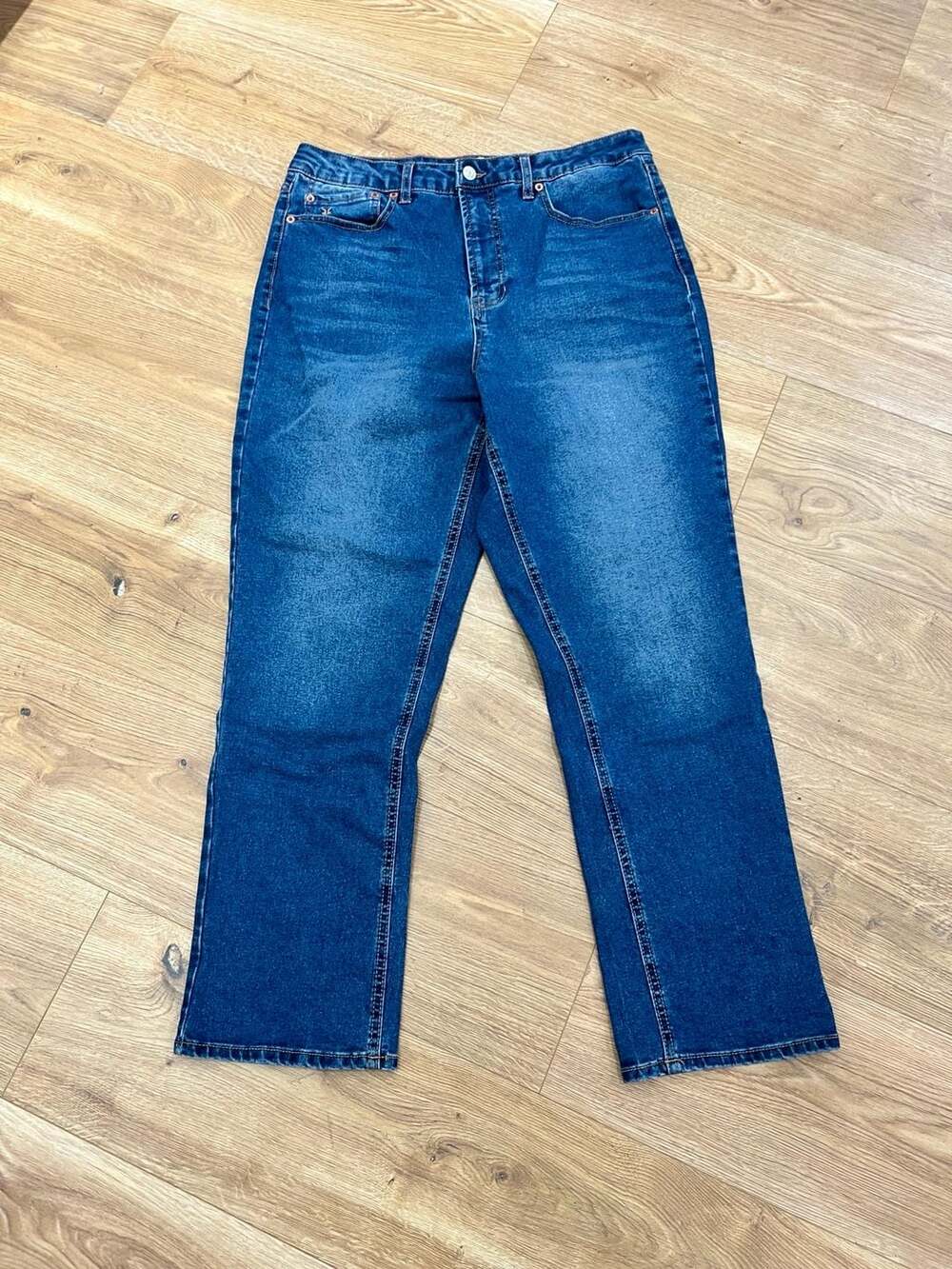 Frye Women's Dark Wash Straight Leg  High Rise Jeans Size 10/30